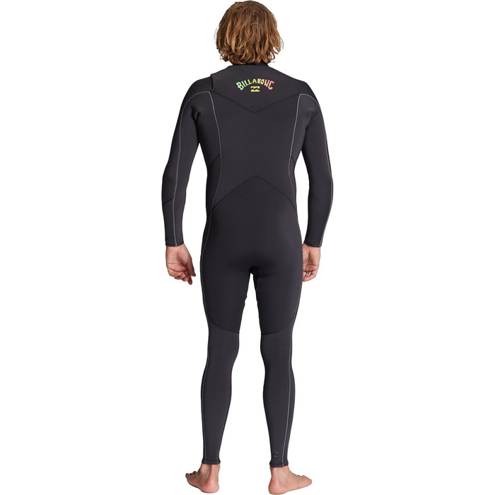 2024 Billabong Mnner Absolute 3/2mm Brustreiverschluss Gbs Neoprenanzug ABYW100192 - Black